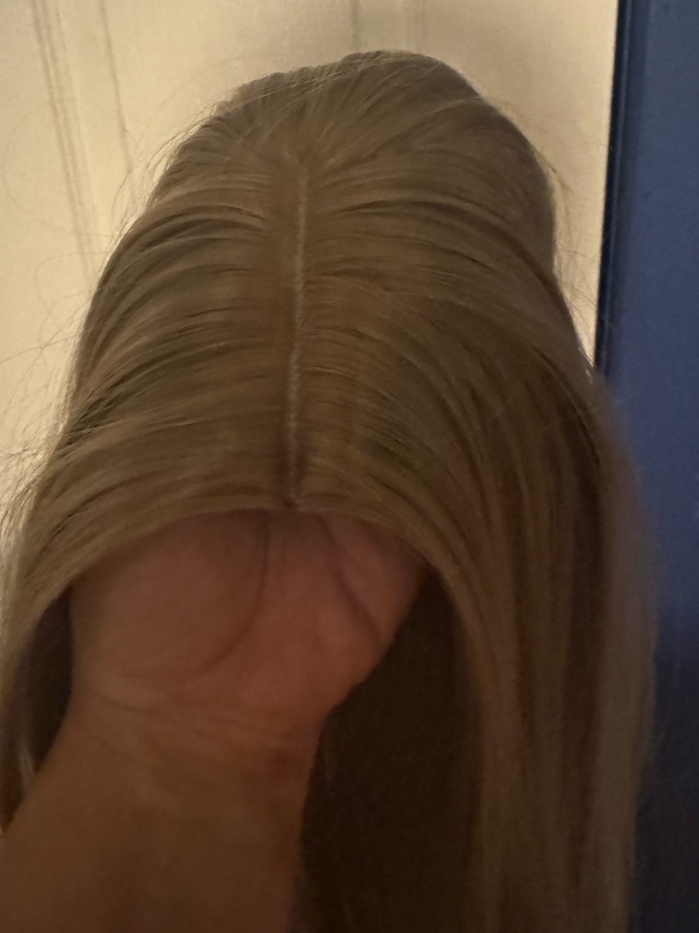 Wheat Blonde Clip-in Hair Topper